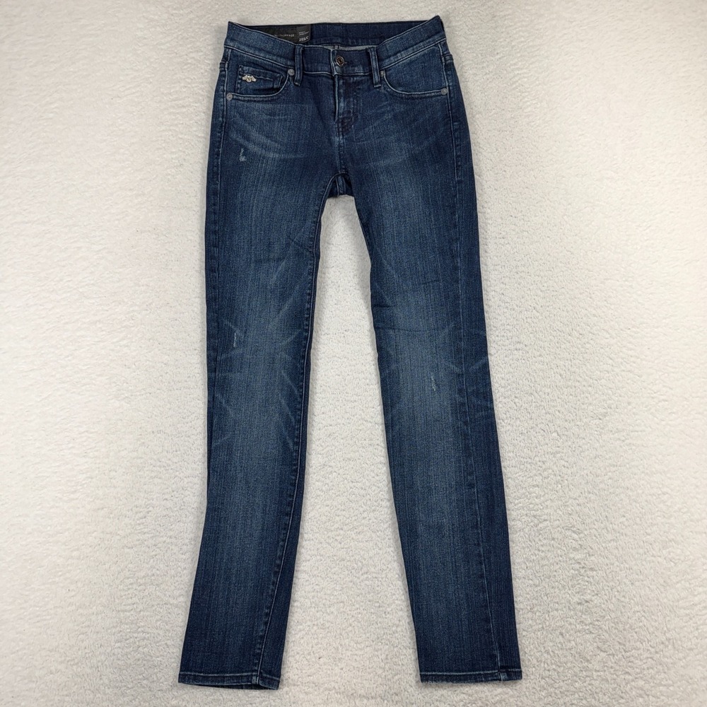 Armani Exchange A|X J11 Skinny Jeans Womens 25 S/C Blue Stretch Denim (25x27.5)